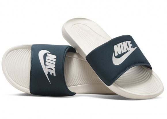 Nike Victori One Slide Armory Navy Light Orewood Brown Sail - CN9675-403