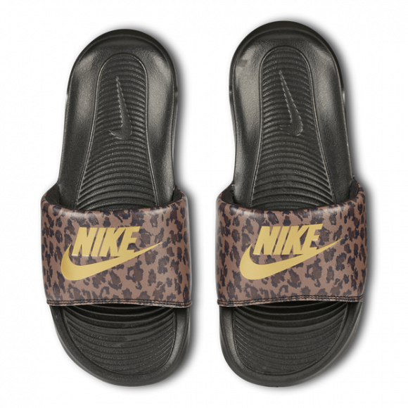 Nike Wmns Victori One Printed Slide 'Leopard - Archaeo Brown' - CN9676-200