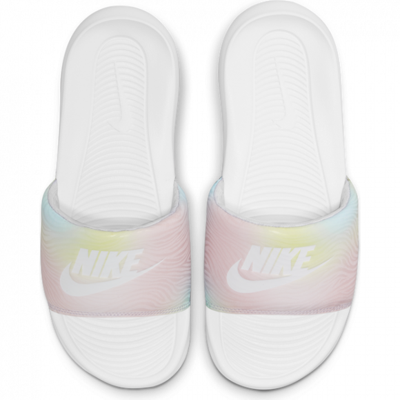 Женские шлепанцы с принтом Nike Victori One - Пурпурный - CN9676-500