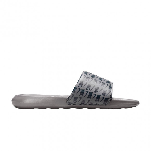 Nike Victori One Printed Slide 'Pencil Point Anthracite' | Brown | Men's Size 15 - CN9678-017