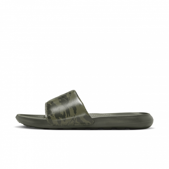 Nike Victori One Slipper met print voor heren - Groen - CN9678-200