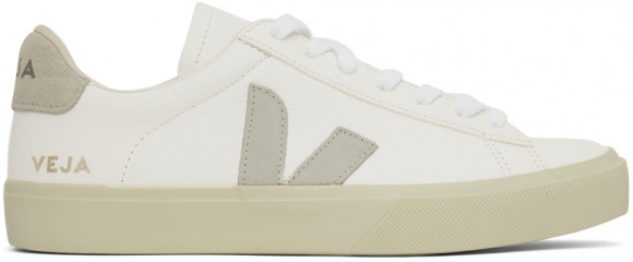 Veja White Leather Campo Sneakers - CP0502429