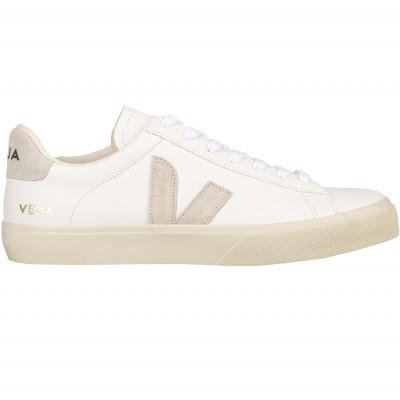 Veja Men's Campo Sneakers in White/Natural - CP0502429B