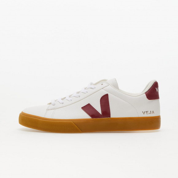 Veja Campo Chromefreee Leather Extra-White/ Marsala/ Natural - CP0503154B