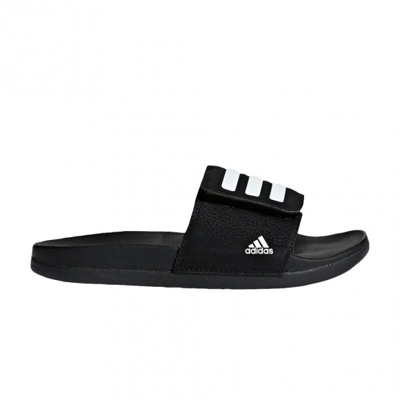 Adidas Adilette CloudFoam Plus Slides J 'Core Black' | Kid's Size 3 - CP9371
