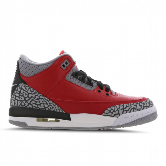 Air Jordan 3 Retro SE "Red Cement" (GS) - CQ0488-600