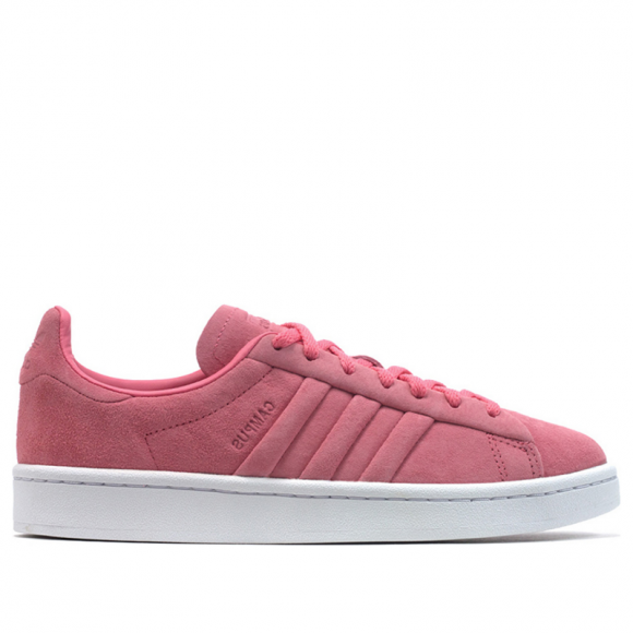 Adidas Womens WMNS Campus 'Stitch and Turn' Chalk Pink/Chalk Pink/Gold Metallic Sneakers/Shoes CQ2740 - CQ2740