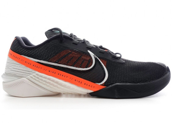 Nike React Metcon Turbo - Men's Training Shoes - Black / White / Orange - CT1243-083