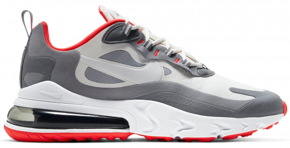 red and gray nike air max