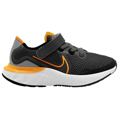 nike running shoes grey and orange