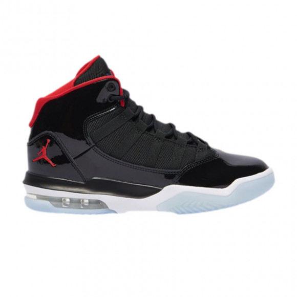 Jordan Max Aura GS 'Bred' | Black | Kid's Size 4 - CT1504-001