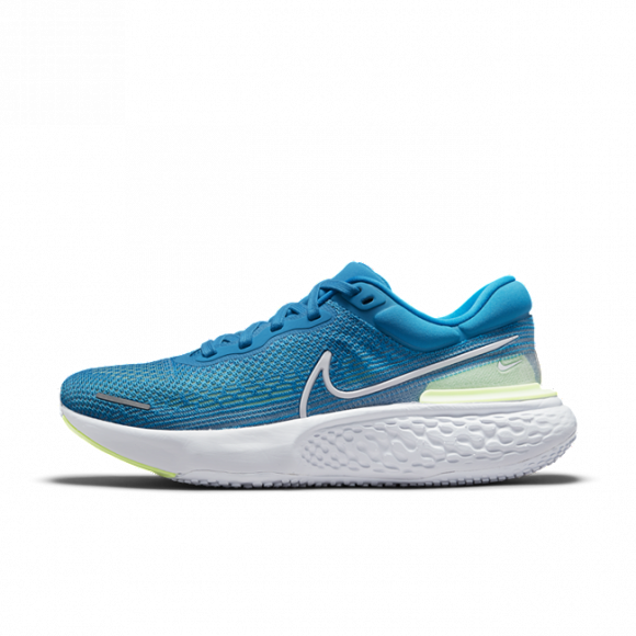Мужские кроссовки для бега по шоссе Nike ZoomX Invincible Run Flyknit - Синий - CT2228-401