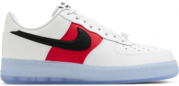 Nike Air Force 1 Low White Red Black (Icy Soles) - CT2295-110