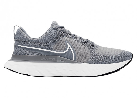 Nike React Infinity Run Flyknit 2 - Men's Running Shoes - Particle Grey / White / Grey Fog - CT2357-001