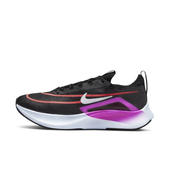 Nike Zoom Fly 4 Black Violet Marathon Running Shoes/Sneakers CT2392-004 - CT2392-004