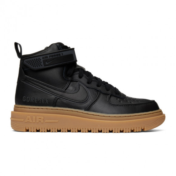 black and tan air force ones