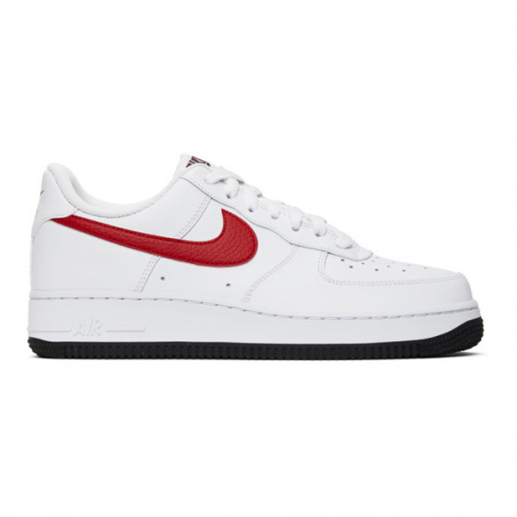 air force 1 low white red blue