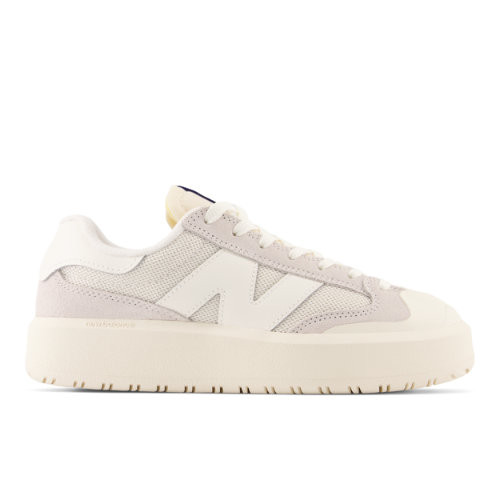New Balance Unisex CT302 in White/Blue Suede/Mesh - CT302RB