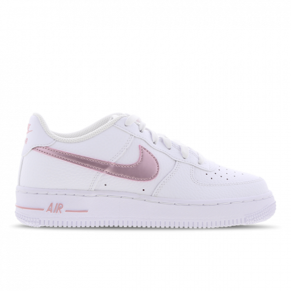 Nike Air Force 1 Older Kids' Shoes - White - CT3839-104