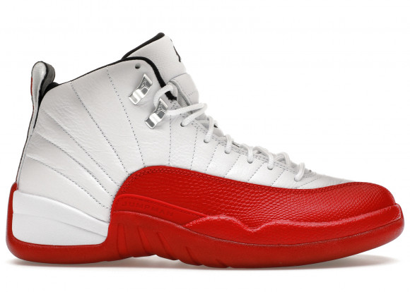 Air Jordan 12 "Cherry"-sko til mænd - hvid - CT8013-116