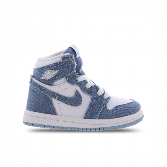 Air Jordan 1 High Og Denim  Blanc/bleu   - Bébé - - CU0450-104