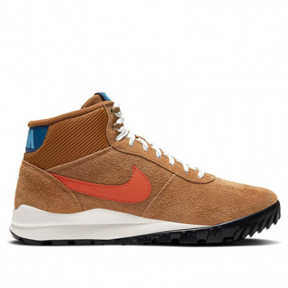 Nike Hoodland - Men's Outdoor Boots - Light British Tan / Team Orange / Light Bone - CU1585-200