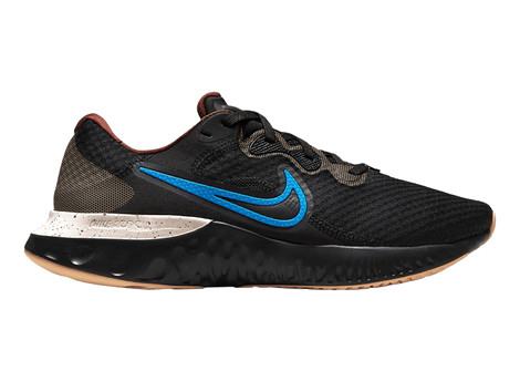 Nike Renew Run 2 Black Photo Blue - CU3504-002