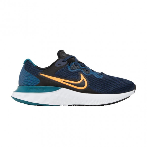 Nike Renew Run 2 'Obsidian Bright Mango' | Blue | Men's Size 13 - CU3504-400