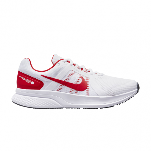 Wmns Run Swift 2 'White University Red' - CU3528-106