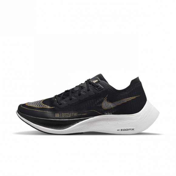 Męskie buty startowe do biegania po asfalcie Nike ZoomX Vaporfly Next% 2 - Czerń - CU4111-001