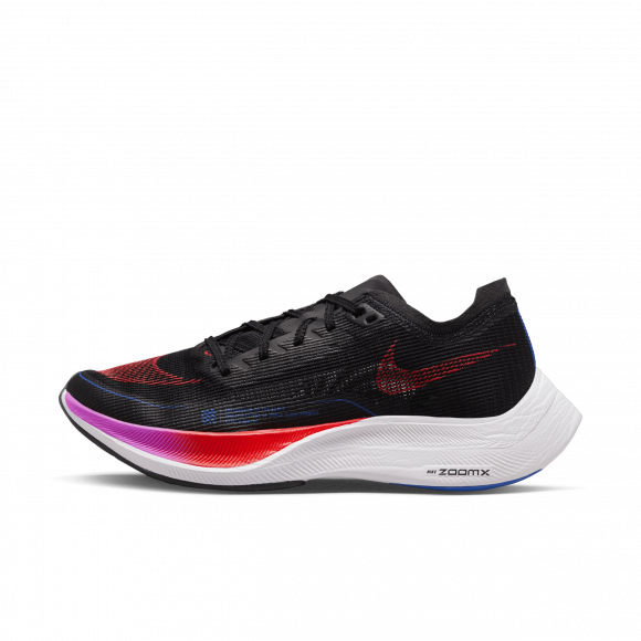 Damskie buty startowe do biegania po drogach Nike ZoomX Vaporfly Next% 2 - Czerń - CU4123-002
