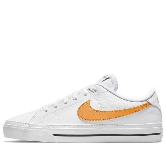 Nike Court Legacy White/Orange Shoes (Leisure/Skate) CU4150-109 - CU4150-109