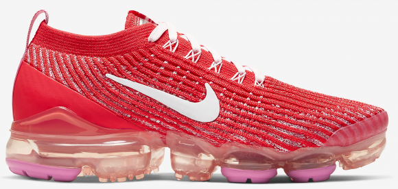 red and white vapormax flyknit