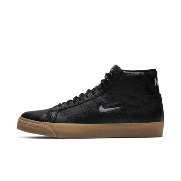 Nike SB Zoom Blazer Mid Premium Skate Shoe - Black - CU5283-001