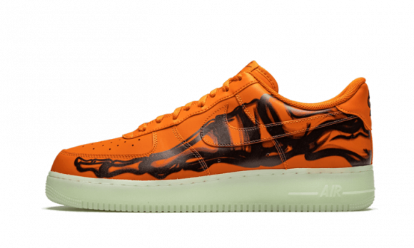 Sapatilhas Nike Air Force 1'07 Skeleton para homem - Laranja - CU8067-800
