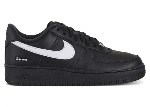 Nike Supreme x Air Force 1 Low 'Box Logo - Black White' | Men's Size 9 - CU9225-002