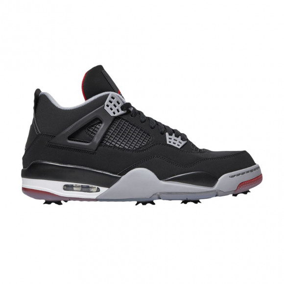 Air Jordan 4 Golf 'Bred' Sample | Black | Men's Size 10.5 - CU9981-002-892709-SZ-SZ