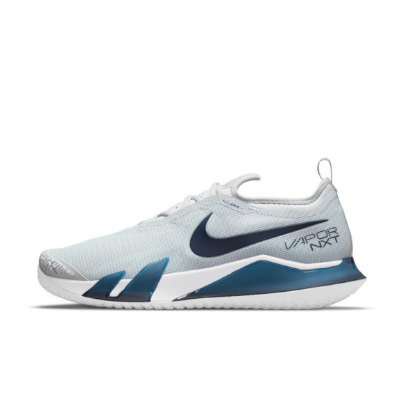 Мужские теннисные кроссовки для игры на кортах с твердым покрытием NikeCourt React Vapor NXT - Серый - CV0724-007