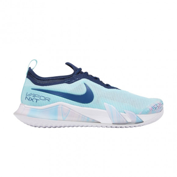 Wmns NikeCourt React Vapor NXT 'Glacier Ice Midnight Navy' | Blue | Women's Size 9.5 - CV0742-402
