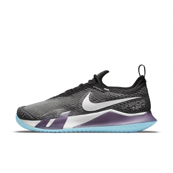 Damskie buty do tenisa na twarde korty NikeCourt React Vapor NXT - Fiolet - CV0742-524