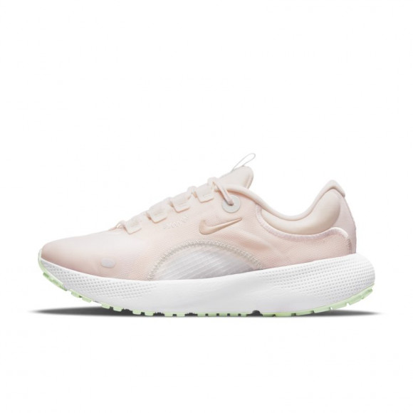 Womens Nike React Escape RN White Pink WMNS Marathon Running Shoes/Sneakers CV3817-602 - CV3817-602