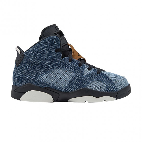Air Jordan 6 Retro PS 'Washed Denim' | Blue | Kid's Size 11 - CV5487-401