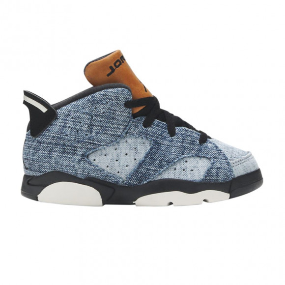 Air Jordan 6 Retro TD 'Washed Denim' | Blue | Infant Size 6 - CV5488-401