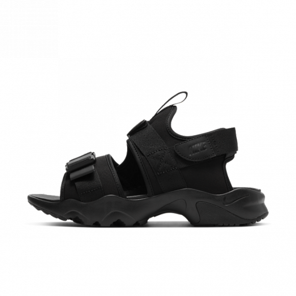 Nike Womens WMNS Canyon Sandal Triple Black Sandals CV5515-002 - CV5515-002