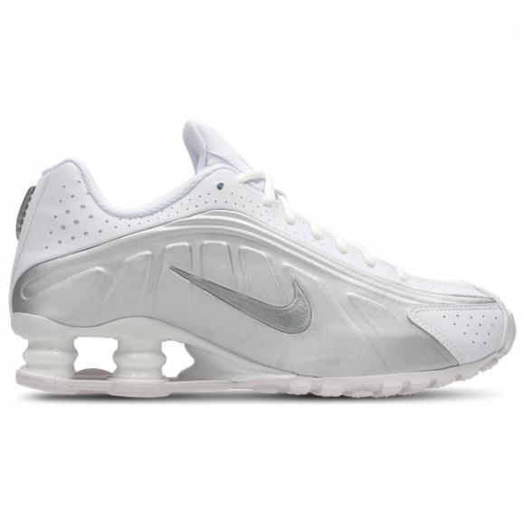 Nike Shox Unisex Shoes - White - Size: 3.5 - Plastic/Polycarbonate - Foot Locker - CW2626-101