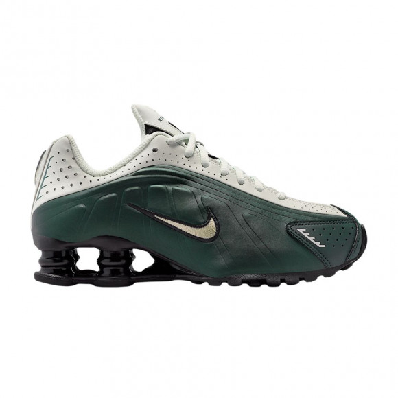 Nike Shox R4 GS 'Black Spruce' | Grey | Kid's Size 6 - CW2626-300