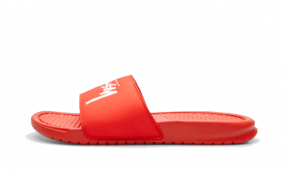 Nike Benassi Stussy Habanero Red 