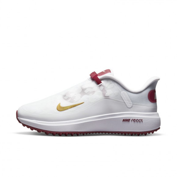 Damskie buty do golfa Nike React Ace Tour - Biel - CW3096-104
