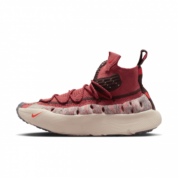 ISPA Sense Flyknit Sneakers Desert Adobe / Bright Crimson - CW3203-600