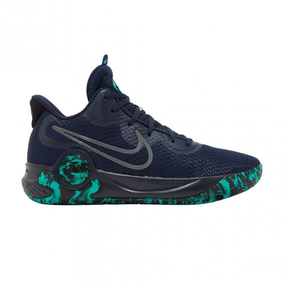 Nike KD Trey 5 IX 'Obsidian Clear Emerald' | Blue | Men's Size 8.5 - CW3400-400
